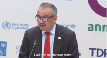 Video excerpt: Dr Tedros speaks about the role of TDR in shaping his career